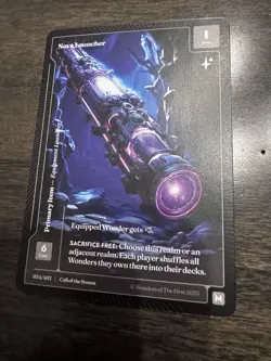 Wonders Of The First Call Of The Stones Mythic Rare Paper Card Lot - Image 1