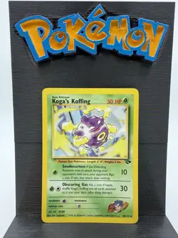 Koga's Koffing 48/132 Gym Challenge Regular Uncommon Card Pokemon TCG - Image 1