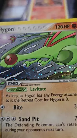 Flygon 3/17 Pop Series 4 Holo Rare Pokemon Card - Image 2