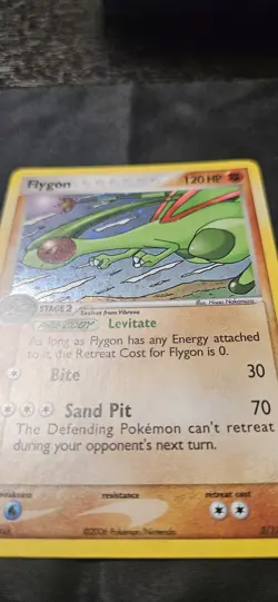 Flygon 3/17 Pop Series 4 Holo Rare Pokemon Card - Image 5