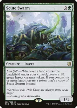 Scute Swarm Promo Pack: Zendikar Rising Foil - Image 1