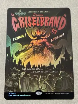 Griselbrand (Showcase) #485 (Foil) (NM) Innistrad Remastered INR Magic MTG - Image 1