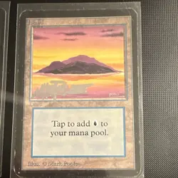 MTG Beta Island Basic Land x6 English Signed Mark Poole - Image 5