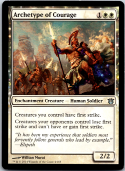 Archetype of Courage English Born of the Gods U 4 - Image 1