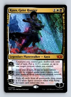 Kaya, Geist Hunter 294 Commander: Tarkir: Dragonstorm Magic: The Gathering NM/M - Image 1