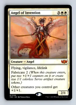 Angel of Invention 109 Commander: Tarkir: Dragonstorm Magic: The Gathering NM/M - Image 1