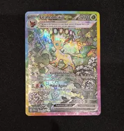 Leafeon ex 144/131 SIR - Prismatic Evolutions - Pokemon TCG NM - Image 1