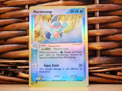 Pokemon MARSHTOMP 41/109 REV HOLO | LP Light Play | EX Ruby & Sapphire | 2003 - Image 1