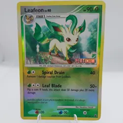 Pokemon TCG Leafeon Majestic Dawn 24/100 Reverse Holo Platinum - Image 1