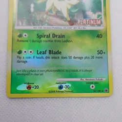 Pokemon TCG Leafeon Majestic Dawn 24/100 Reverse Holo Platinum - Image 5