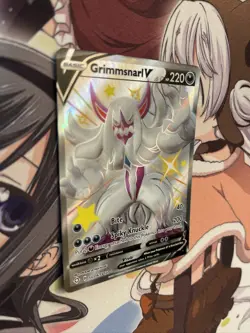 Mint Pokemon Shiny Fates shiny Grimsnarl V Full Art sv116/sv122 NM Pack Fresh - Image 3