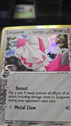 Zangoose - Holo - 15/17 Pop Series 5 - Pokemon TCG - 2007 - Image 2
