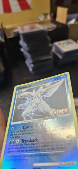 Palkia 26/106 Platinum Reverse Stamp Great Encounters BK Pokemon 2008 - Image 3