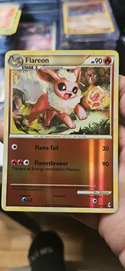 Pokemon TCG Flareon Reverse Holo 44/95 Call Of Legends - Image 1