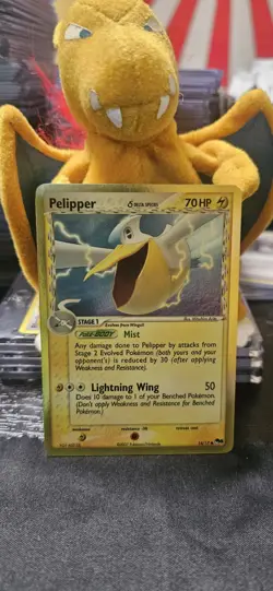 2007 Pokemon Pelipper 14/17 Pop Series 5 Delta Species Holo - Image 1