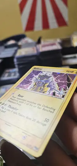 Raikou 3/17 POP Series 2 Holo Rare Pokemon TCG 2006 - Image 2
