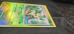 2008 Pokemon Leafeon 24/100 - Platinum Burger King Promo stamped - Holo Reverse - Image 4