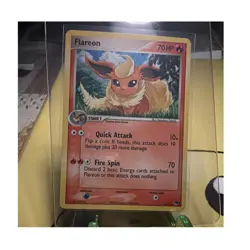 Pokemon TCG Flareon 002/017 POP Series 3 Holo Rare English 70 HP Stage 1 - Image 1