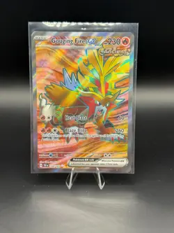 Pokemon TCG | Gouging Fire ex 188/162 Sv05: Temporal Forces Holo Pack Fresh NM+ - Image 1
