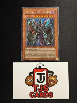 Destiny Hero - Plasma - Secret Rare Limited Edition CT04-EN003 - YuGiOh - Image 1