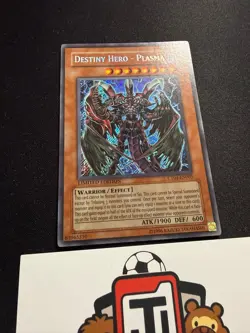 Destiny Hero - Plasma - Secret Rare Limited Edition CT04-EN003 - YuGiOh - Image 2