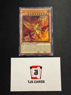 The Winged Dragon Of Ra (Alt Art) - Ultra Rare 1st Edition LED7-EN000 - YuGiOh - Image 1