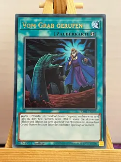 Vom Grab Gerufen RA01-DE057 Ultra Rare Deutsch NM YUGIOH - Image 1