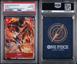 Sabo PSA 10 GEM MINT Illustration Box Vol.5 OP05-007 One Piece Promotion Foil - Image 2