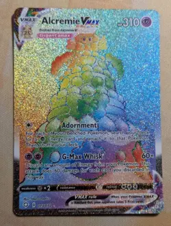 2021 Alcremie VMAX 73/72 Holo Rainbow Secret Rare Pokemon TCG: Shining Fates ✨🌈 - Image 1
