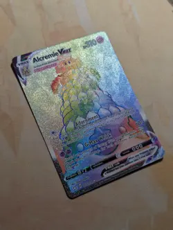 2021 Alcremie VMAX 73/72 Holo Rainbow Secret Rare Pokemon TCG: Shining Fates ✨🌈 - Image 3