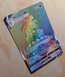 2021 Alcremie VMAX 73/72 Holo Rainbow Secret Rare Pokemon TCG: Shining Fates ✨🌈 - Image 4