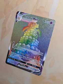 2021 Alcremie VMAX 73/72 Holo Rainbow Secret Rare Pokemon TCG: Shining Fates ✨🌈 - Image 5