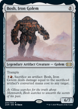 4x Bosh, Iron Golem ~ Near Mint Double Masters MTG Magic x4 4 UltimateMTG Playse - Image 1