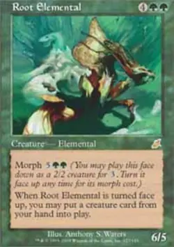 4x Root Elemental ~ Heavily Played Scourge MTG Magic x4 4 UltimateMTG Playset Gr - Image 1