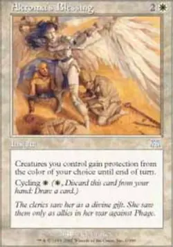 4x Akroma's Blessing ~ Near Mint Onslaught MTG Magic x4 4 UltimateMTG Playset Wh - Image 1
