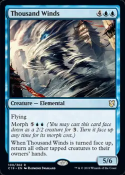 4x Thousand Winds ~ Near Mint Commander 2019 MTG Magic x4 4 UltimateMTG Playset - Image 1