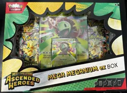 Pokemon -NEW- Ascended Heros Mega Meganium Ex Box Factory Sealed 🔥 - Image 1