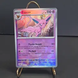 Pokemon Espeon master ball Holo 033/131 Sv Prismatic Evolutions English 110 HP - Image 1
