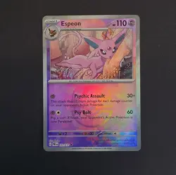 Pokemon Espeon master ball Holo 033/131 Sv Prismatic Evolutions English 110 HP - Image 2
