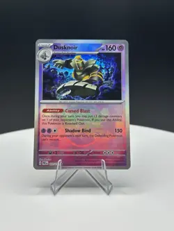 Dusknoir (Master Ball Pattern) SV: Prismatic Evolutions 037/131 Rare NM Pokemon - Image 5