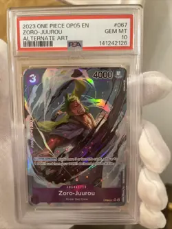 🔥 2023 ONE PIECE OP05-AWAKENING OF THE NEW ERA 067 ZORO-JUUROU ALTERNATE ART 🔥 - Image 1