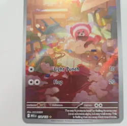 Pokemon TCG - Stufful 154/132 - Mega Evolution - Illustration Rare Card - Image 2