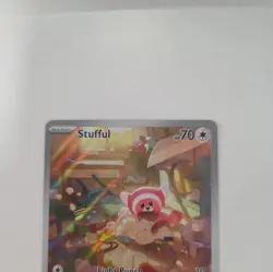Pokemon TCG - Stufful 154/132 - Mega Evolution - Illustration Rare Card - Image 3