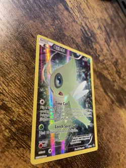 Pokemon Celebi Promo Holo Card XY XY111 Basic 70 HP Leech Seed - Image 2