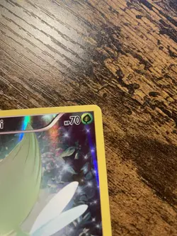 Pokemon Celebi Promo Holo Card XY XY111 Basic 70 HP Leech Seed - Image 3