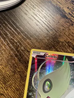 Pokemon Celebi Promo Holo Card XY XY111 Basic 70 HP Leech Seed - Image 4