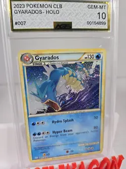 GYARADOS 007/034 ACG 10 GOLD CLB POKEMON CARD CLASSIC COLLECTION HOLO ENGLISH - Image 3