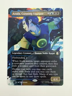 Azula Cunning Usurper Borderless MTG Magic the Gathering Card NM Near Mint TLA - Image 1