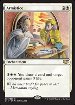 4x Armistice ~ Lightly Played Commander 2014 MTG Magic x4 4 UltimateMTG Playset - Image 1