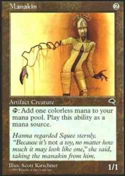 Korean Manakin ~ Heavily Played Tempest Foreign Stock Image MTG Magic UltimateMT - Image 1